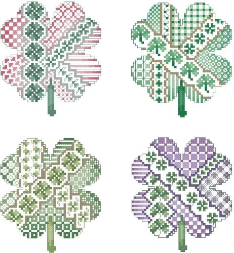 (image for) Crazy Shamrocks Ornaments